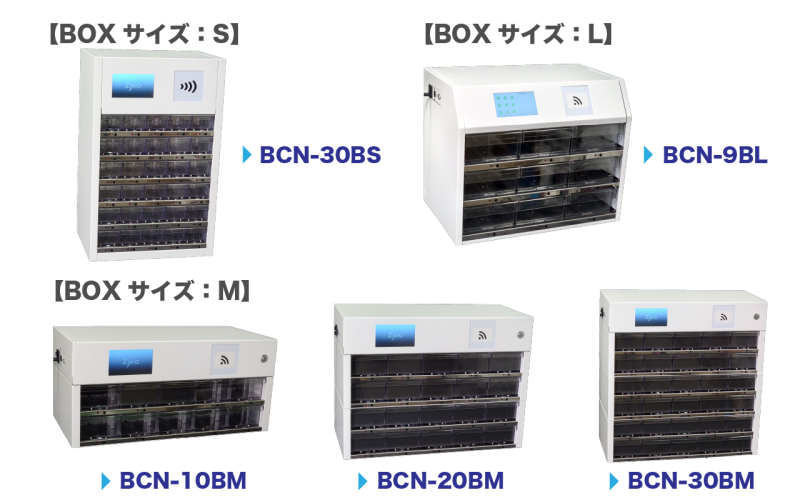 Zixio BoxCaseサイズラインアップ